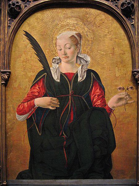 Francesco del Cossa Saint Lucy oil painting picture